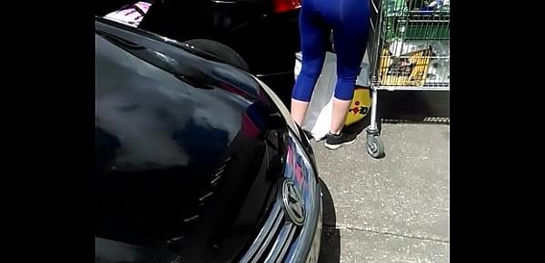  sexy blue leggings